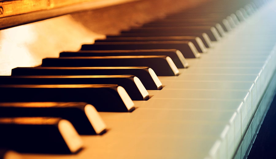 which the keys produce sounds. The different parts of the piano help in producing complex music.